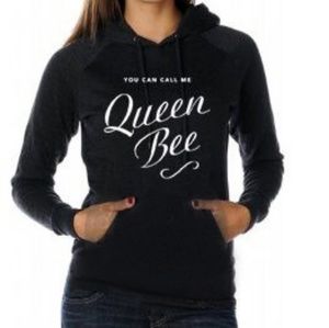 You Can Call Me QUEEN BEE Soft Hooded Pullover
